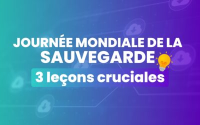 Journée mondiale de la sauvegarde – 3 leçons de MSP à retenir